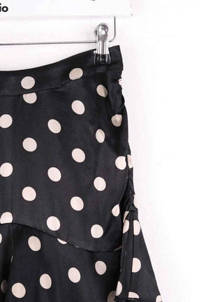 Mini jupe The Kooples Noir en Viscose