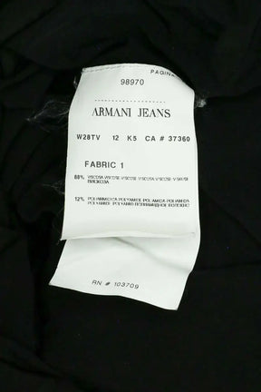 Pull Armani Jeans Noir en Synthétique