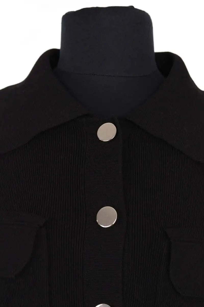 Gilet Claudie Pierlot Noir en Viscose
