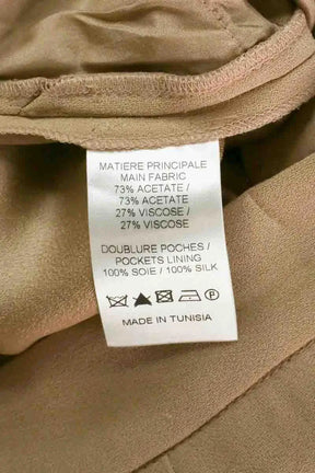 Pantalon Vanessa Bruno Beige en Synthétique