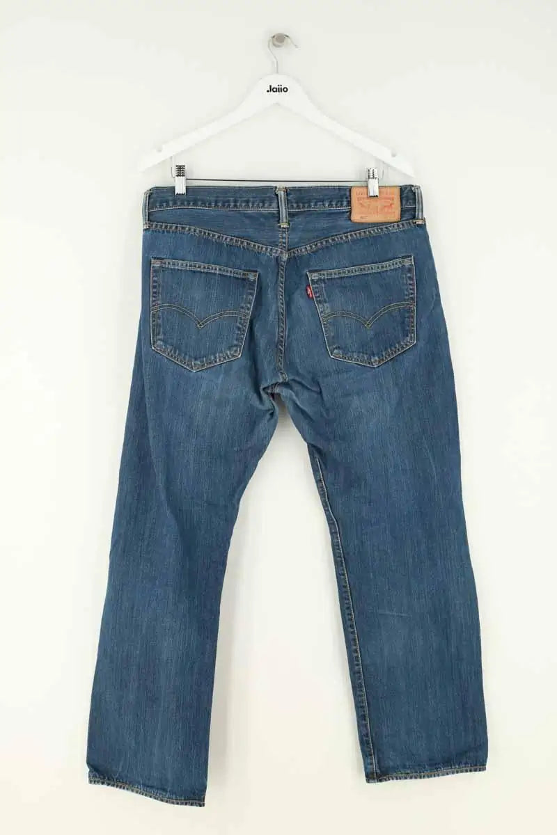 Jean large Levi's 501 Bleu en Coton