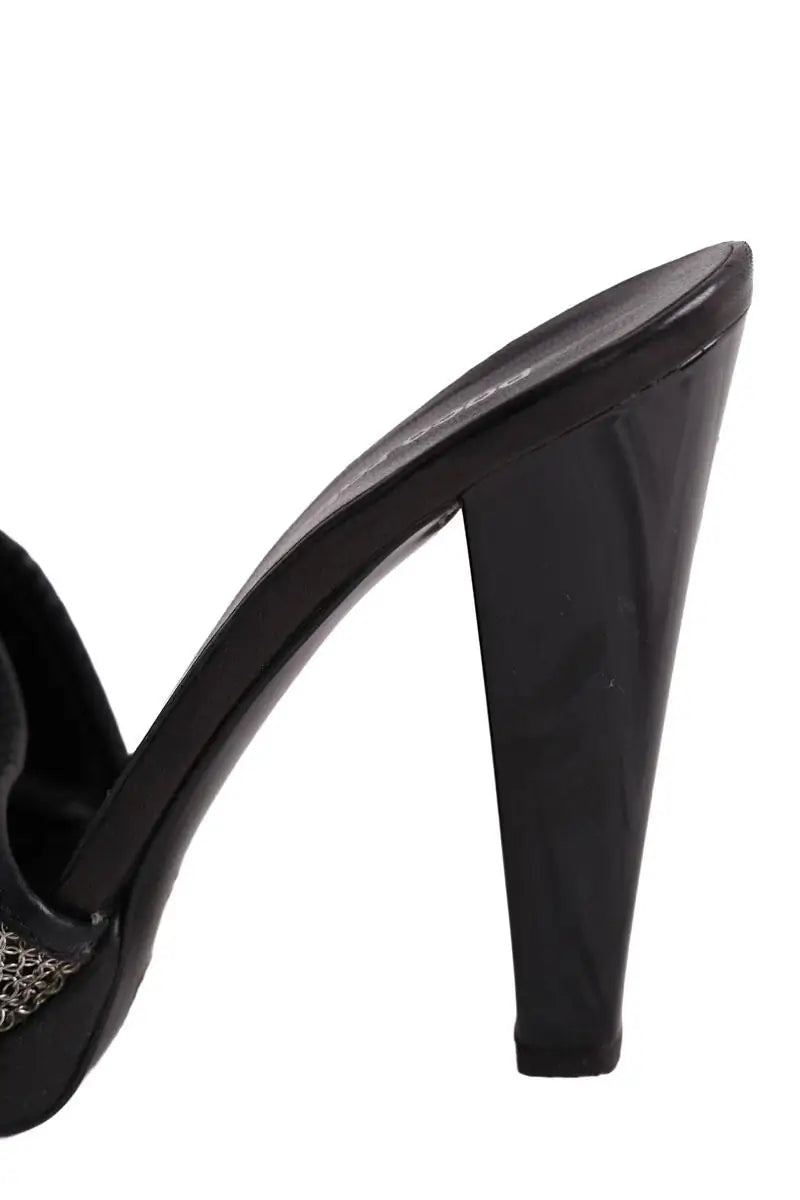 Talons Paco Rabanne Noir en Plastique