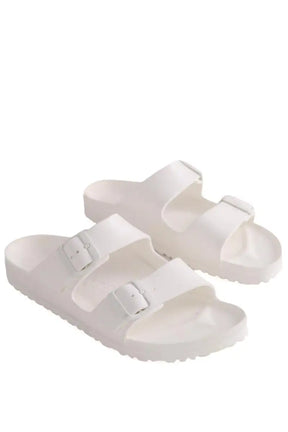 Mules Birkenstock Blanc en Plastique