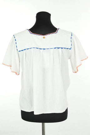 Blouses Antik Batik  Blanc