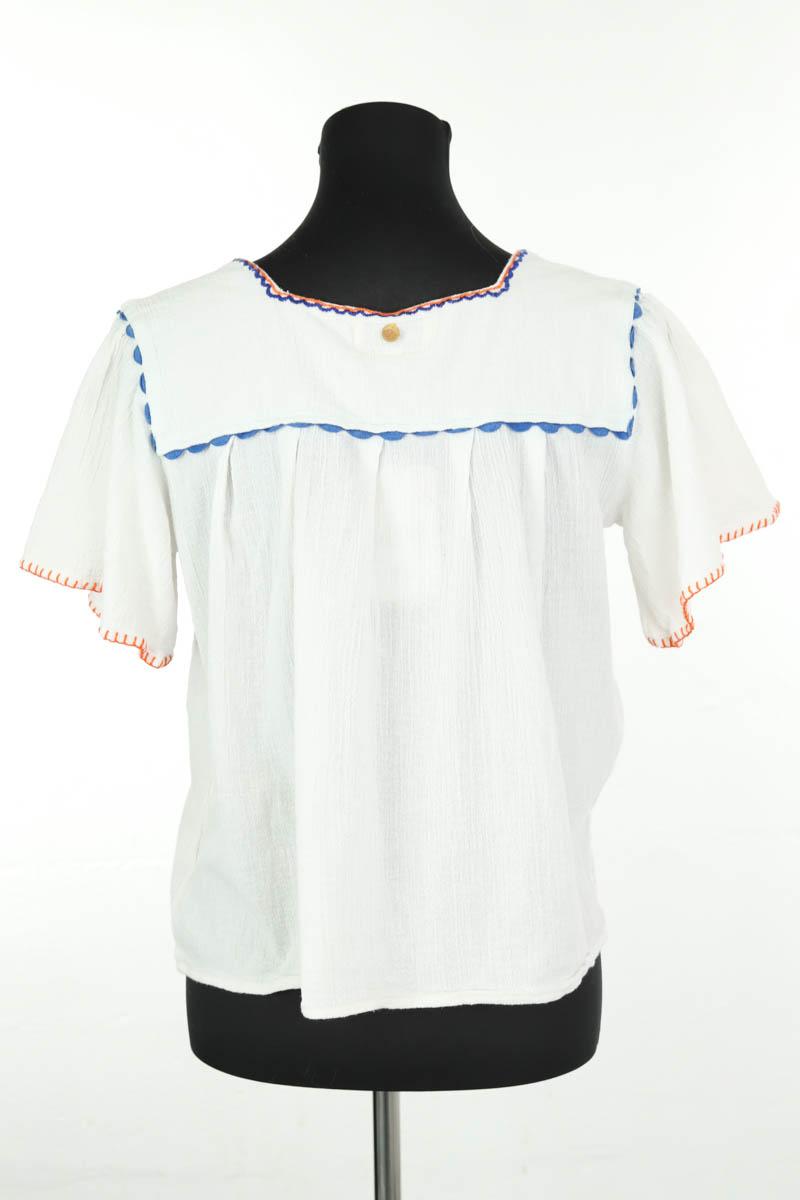 Blouses Antik Batik  Blanc