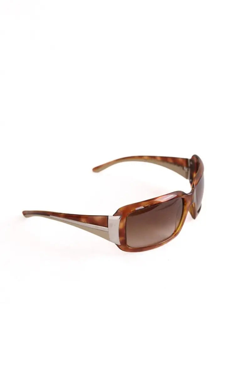 Lunettes de soleil Prada Marron en Plastique