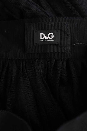 Jupe Dolce & Gabbana Noir en Synthétique
