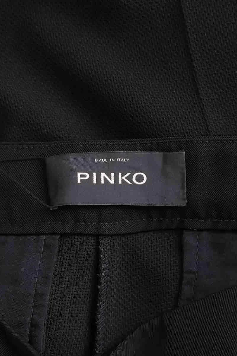 Pantalon court Pinko Noir en Synthétique