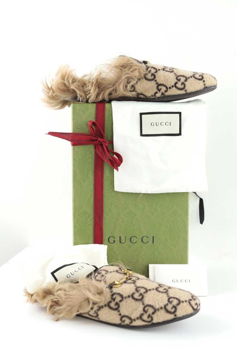 Mules Gucci  Beige