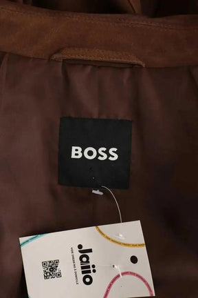Blouson Boss Marron en Daim