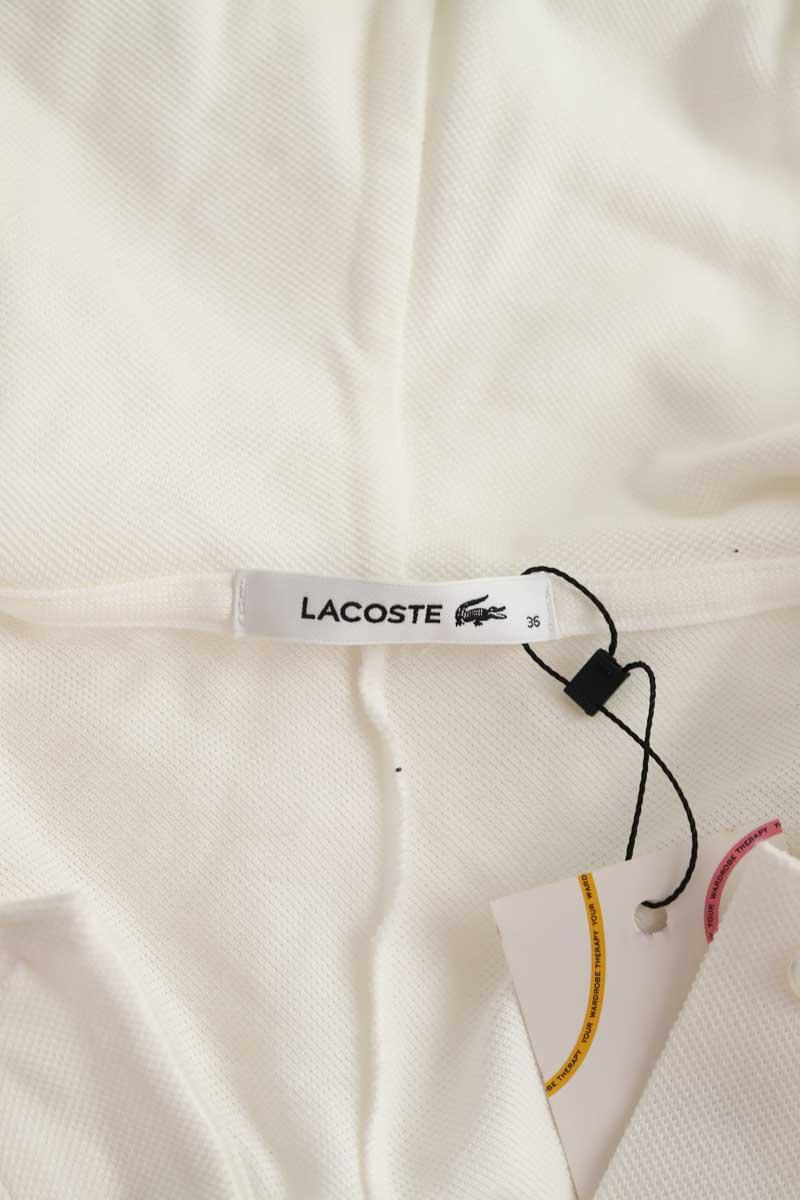 Mi-longueur Lacoste  Blanc
