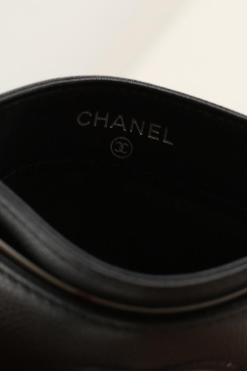 Porte-cartes Chanel  Noir