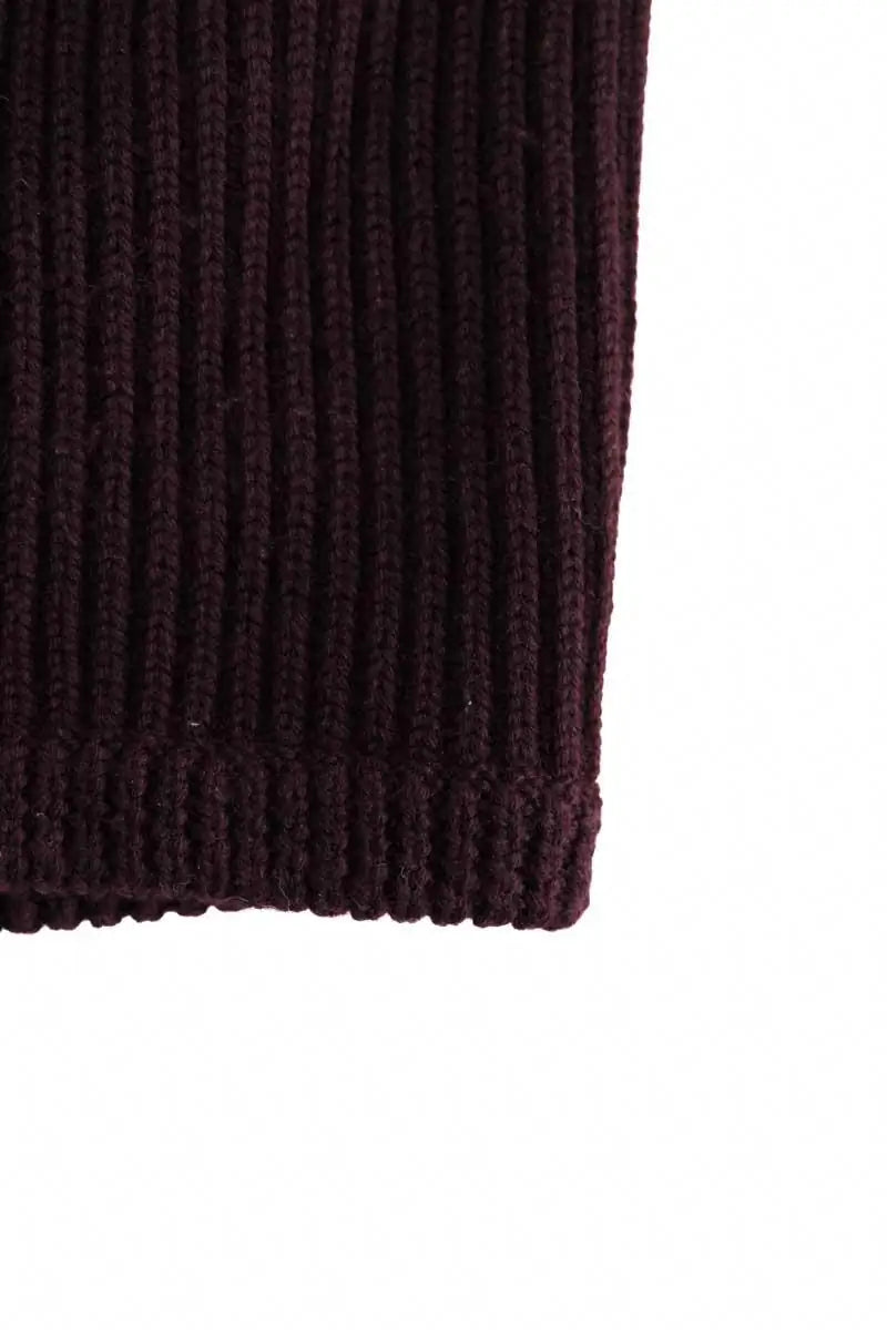 Col Kenzo Bordeaux en Laine