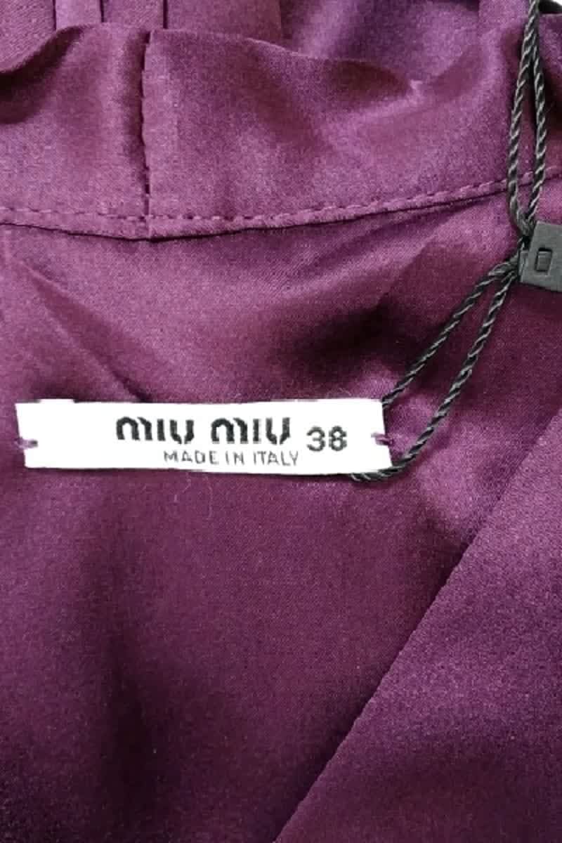 Mi-longueur Miu Miu  Violet