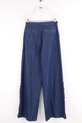 Pantalon Sessun Bleu en Coton