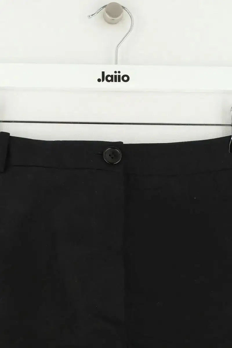 Bermuda Maje Noir en Coton
