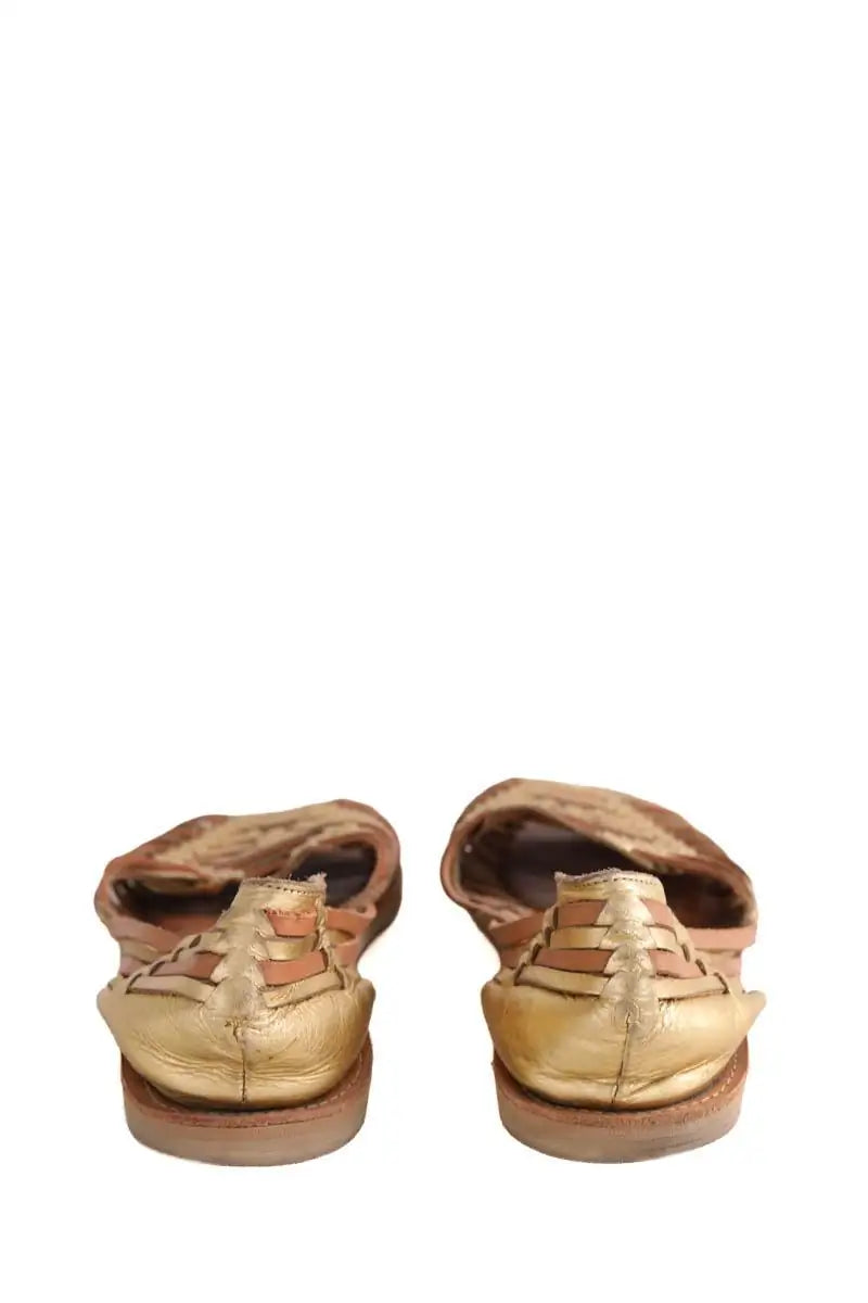 Espadrilles Leon & Harper Marron en Cuir