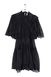 Robe Isabel Marant Étoile Noir en Coton, taille M - Seconde Main