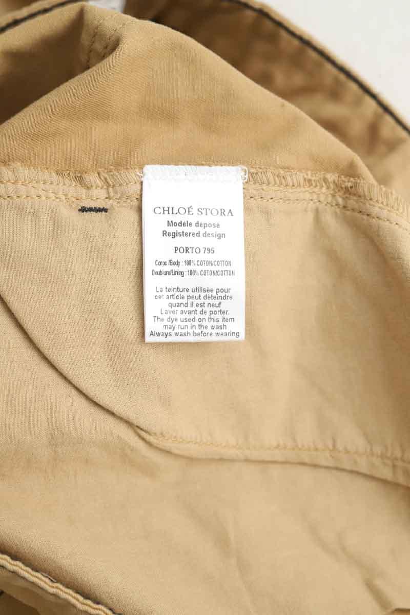 Droit Chloé Stora  Beige