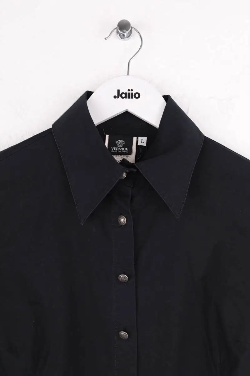Chemise Versace Marine en Coton