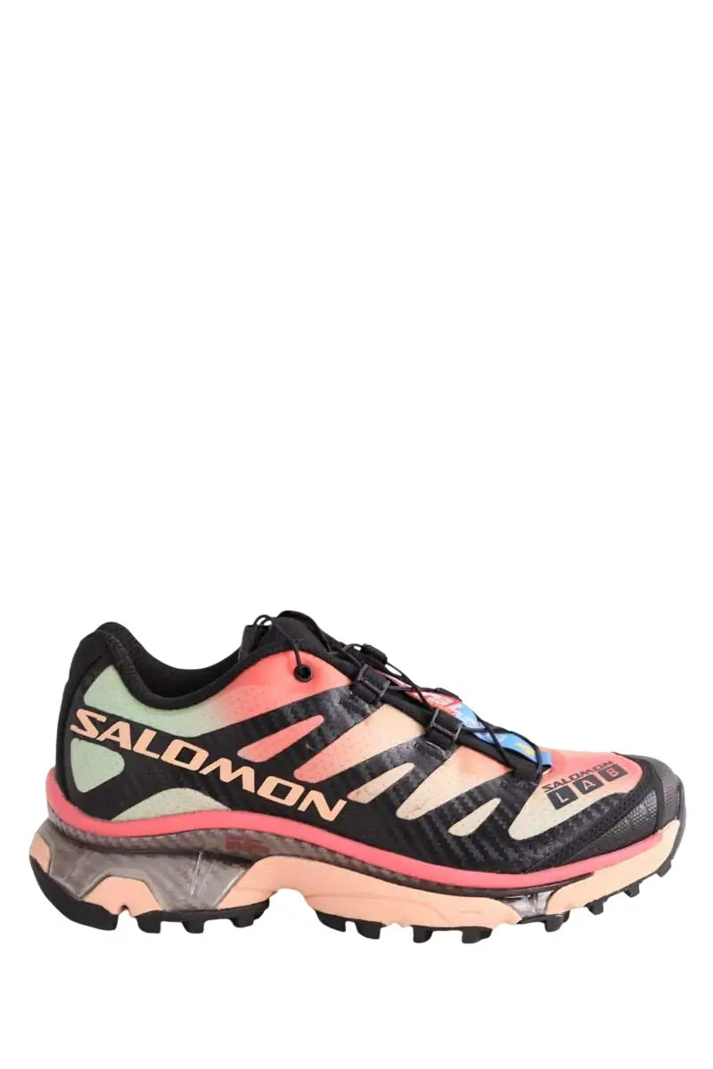 Baskets Salomon Noir en Caoutchouc, taille 36 - Seconde Main