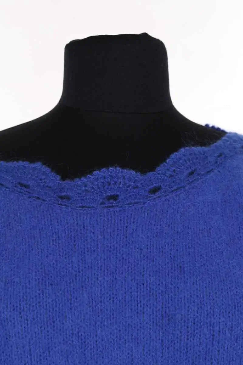 Pull Sézane Bleu en Laine