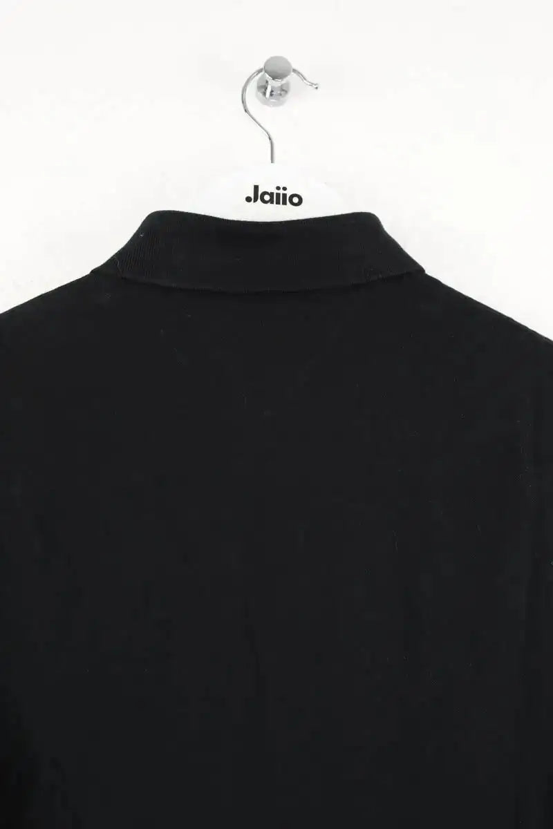 Polo Tommy Hilfiger Slim fit Noir en Coton