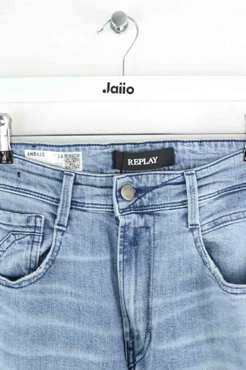 Droit Other Brand  Bleu