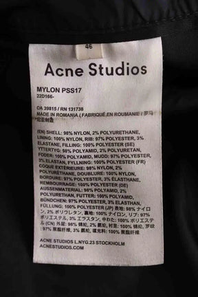 Veste Acne Studios Noir en Synthétique