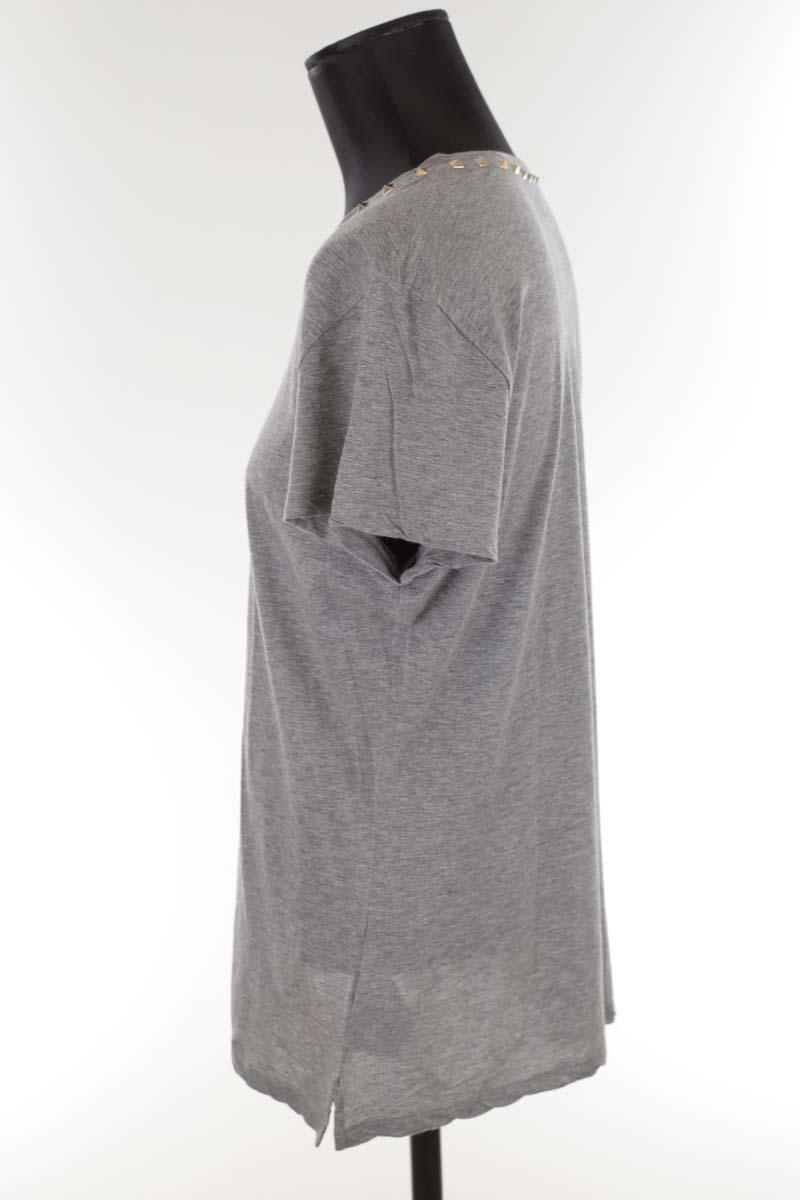 T-shirts Valentino  Gris