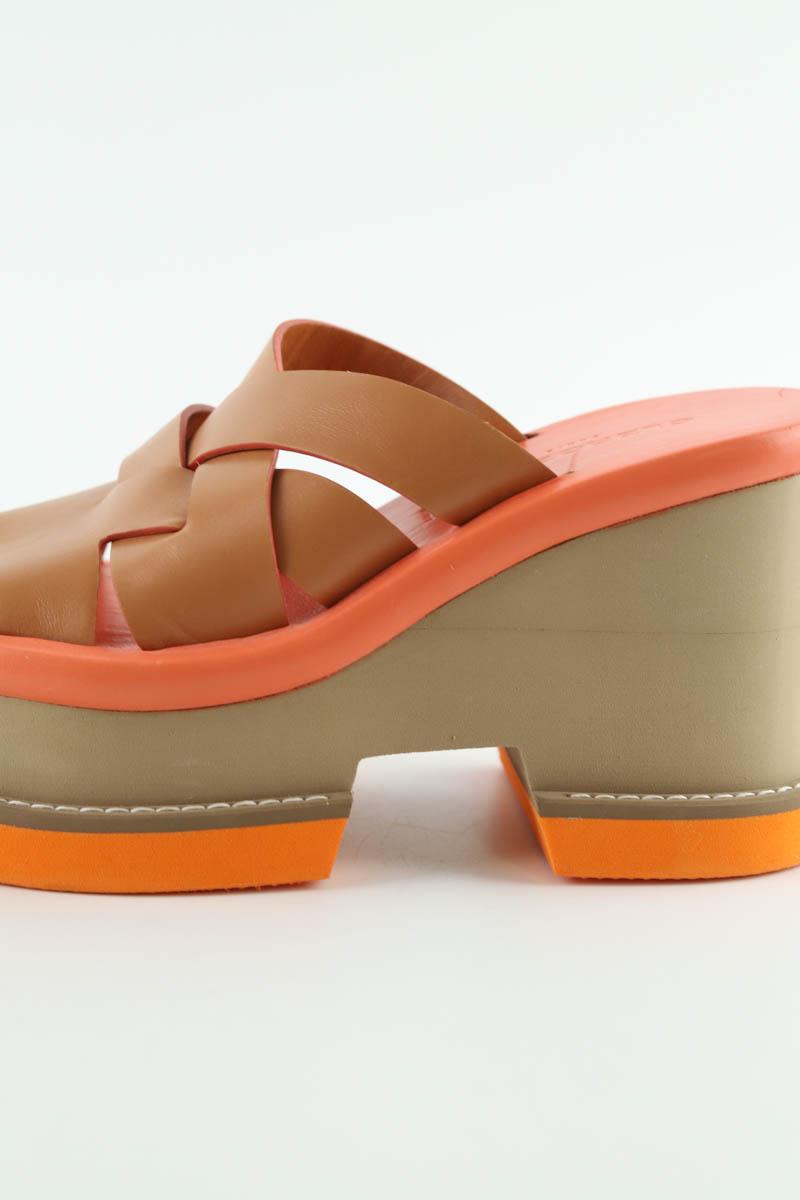 Mules Robert Clergerie  Marron