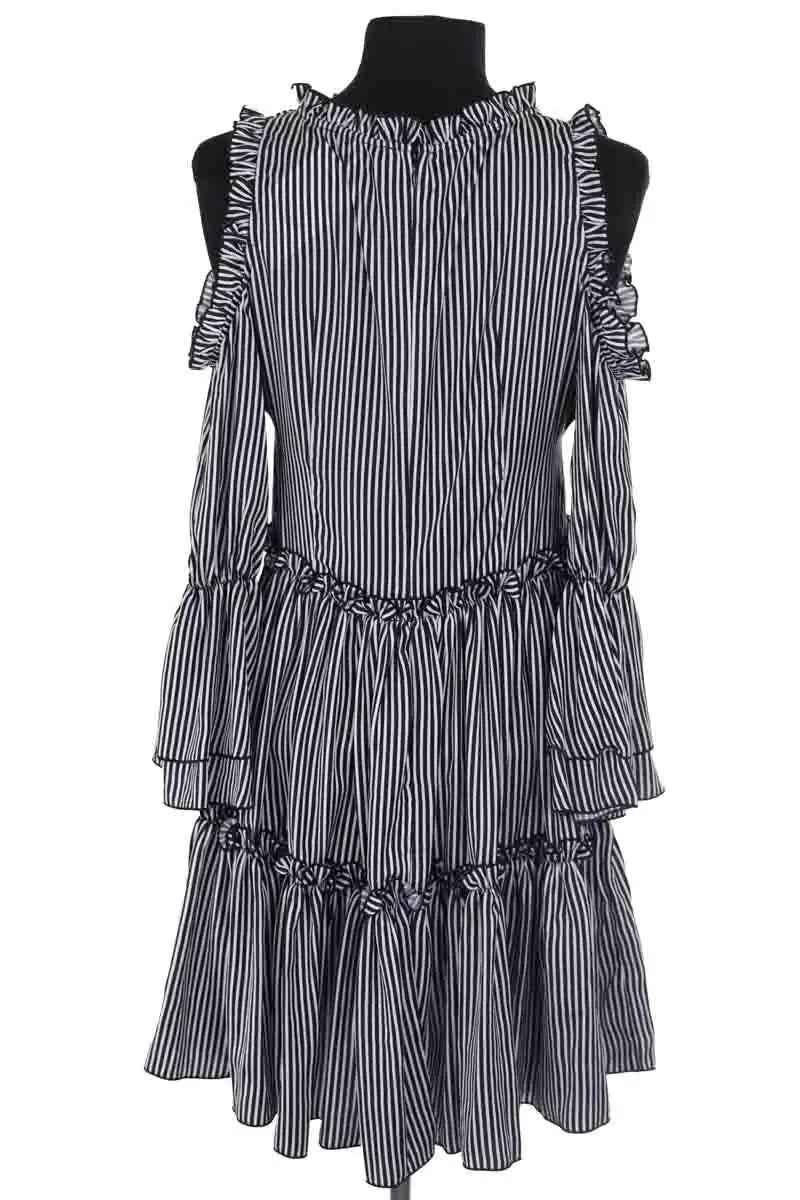 Robe Maje Noir en Viscose