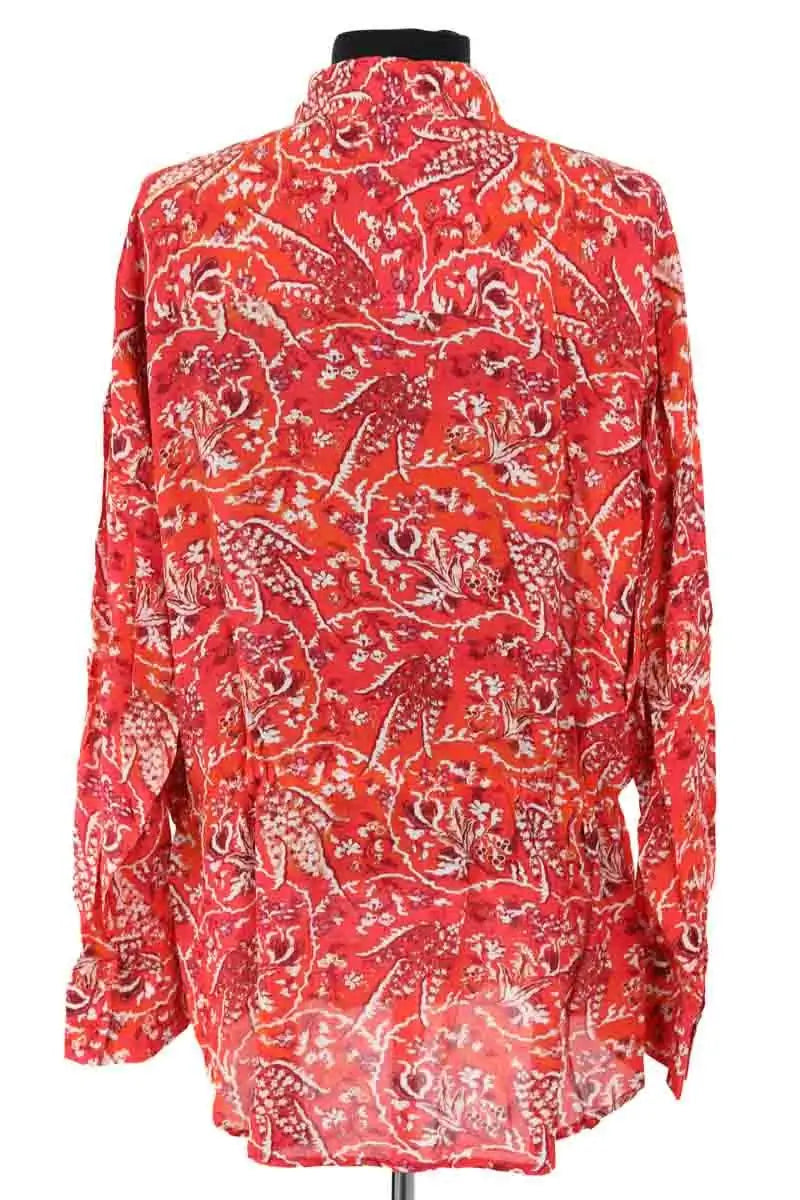 Blouse Iro Jacto Orange en Viscose