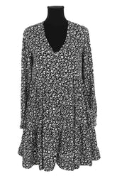 Mi-longueur Saaj  Noir