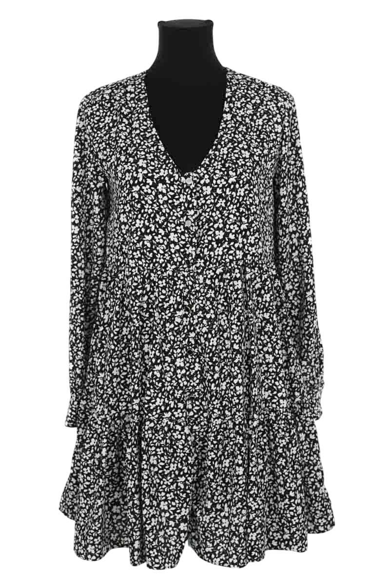 Mi-longueur Saaj  Noir