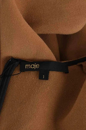 Robe Maje Marron en Viscose
