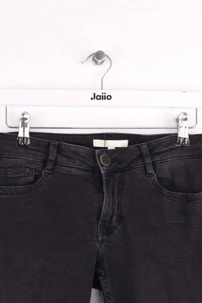 Jean slim Maje Anthracite en Coton