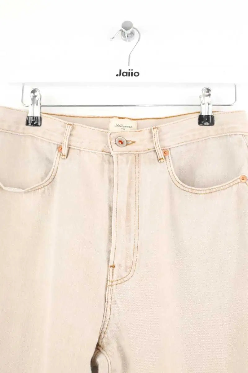 Jean droit Bellerose  Beige