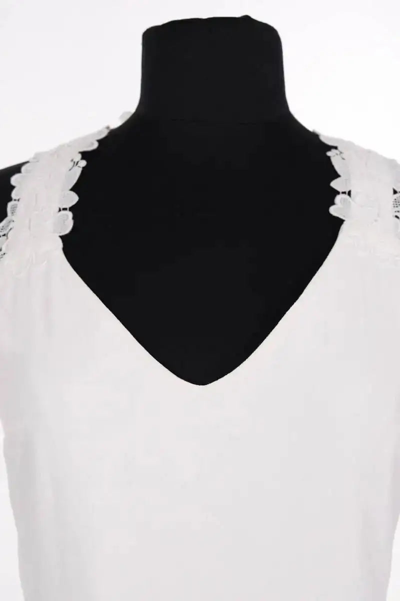 Robe Claudie Pierlot Blanc en Coton