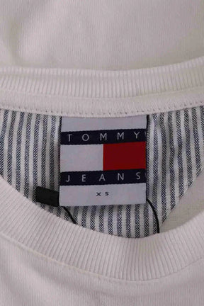 T-shirt Tommy Hilfiger Blanc en Coton