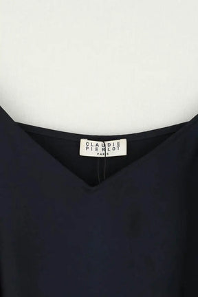 Robe Claudie Pierlot Bleu en Synthétique
