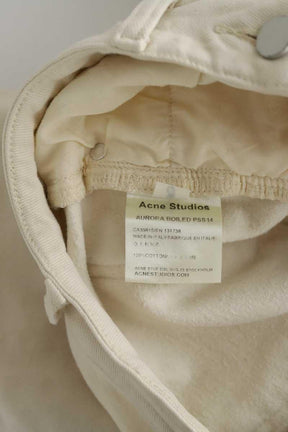 Droit Acne Studios  Blanc