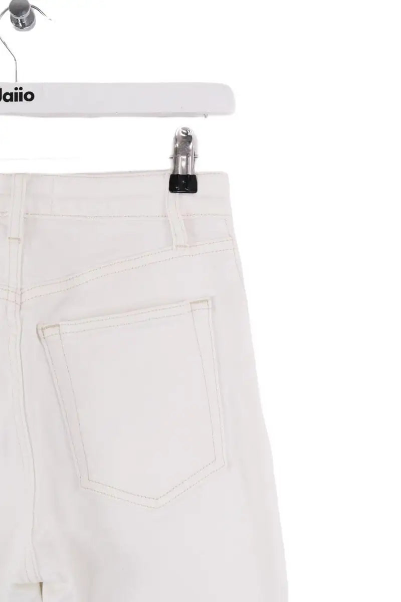 Jean droit Frame Blanc en Coton
