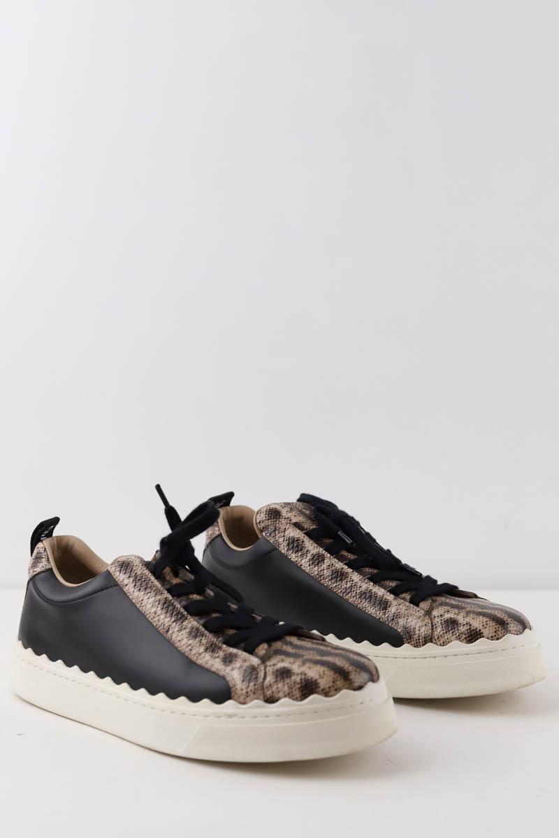 Chaussures à lacets Chloé  Beige