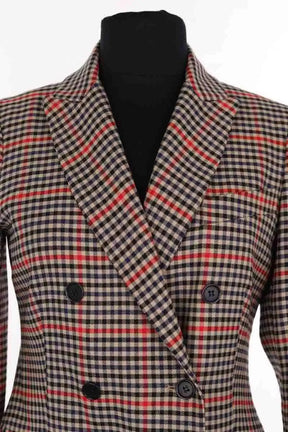 Blazer Parosh Beige en Laine