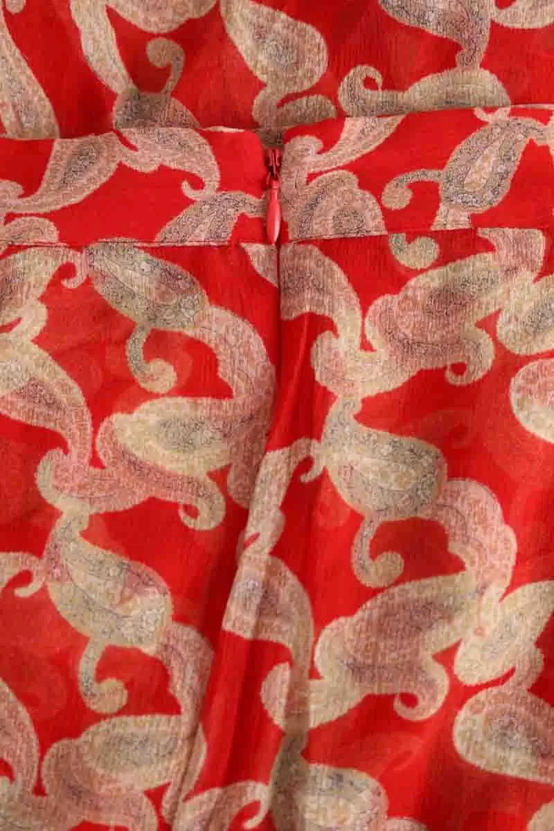 Jupe The Kooples Orange en Viscose