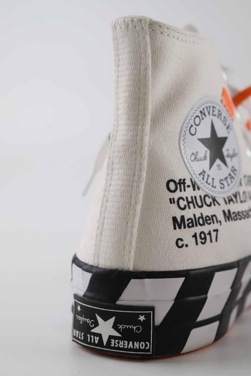 Baskets Off White  Blanc