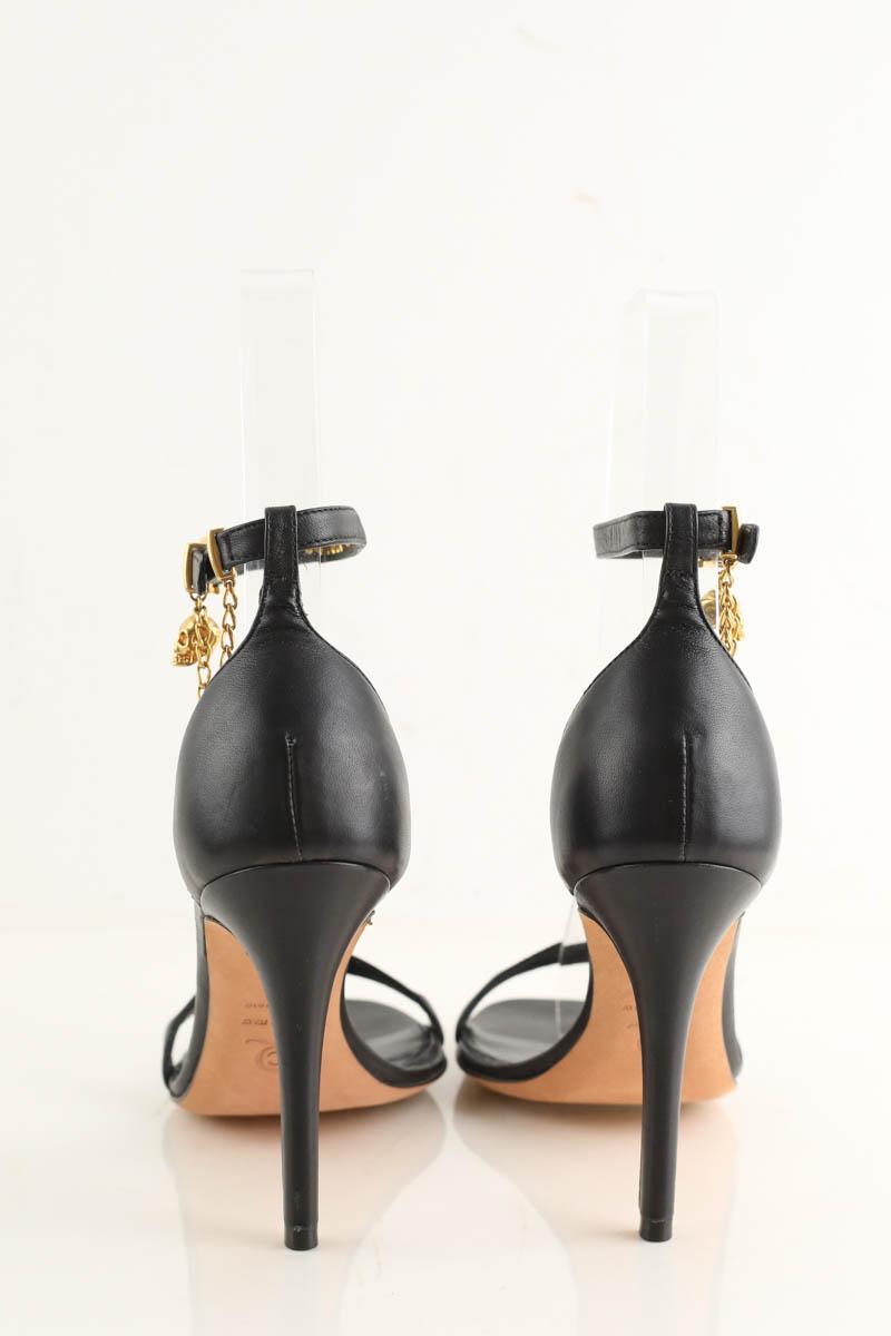 Talons Alexander McQueen  Noir