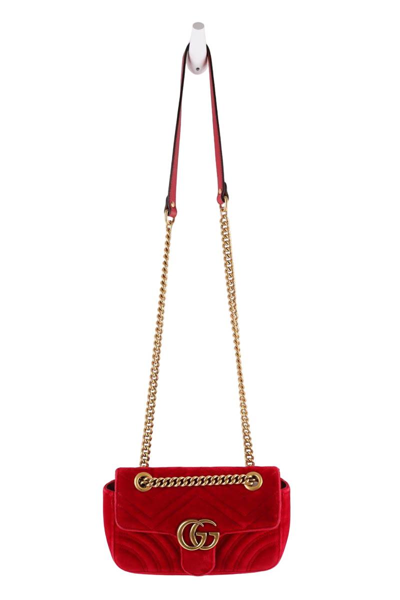 Sacs à bandoulière Gucci Marmont Rouge