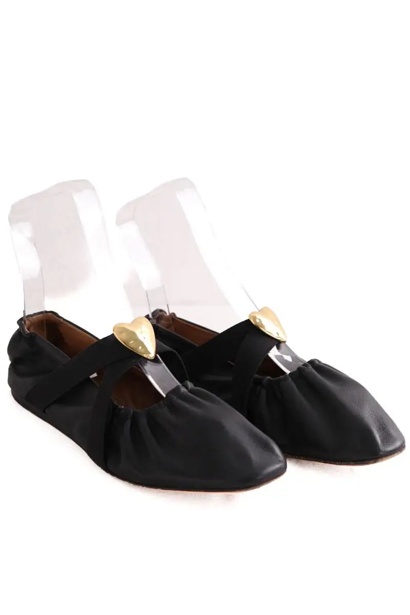 Ballerines Claudie Pierlot Noir en Cuir